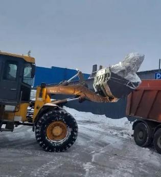 Делимся результатами по вывозу снега